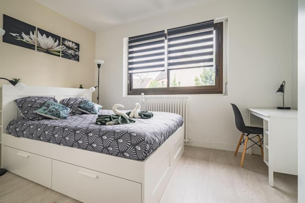 Le Lotus - Self Checkin - 20Min From Paris - Free Parking Around Daire Drancy Dış mekan fotoğraf