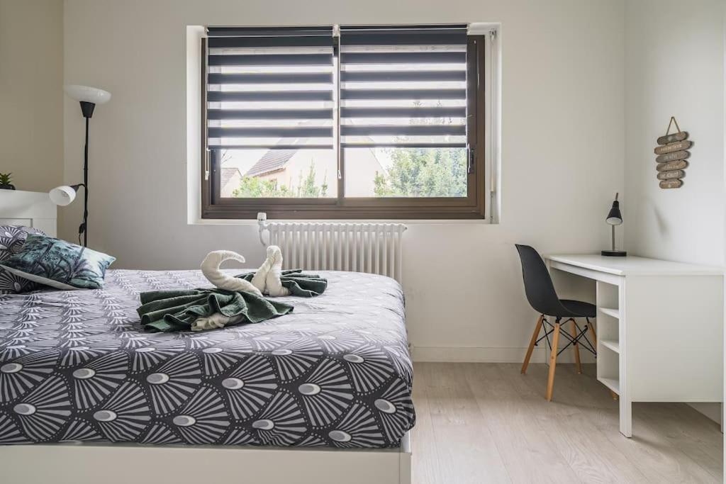 Le Lotus - Self Checkin - 20Min From Paris - Free Parking Around Daire Drancy Dış mekan fotoğraf